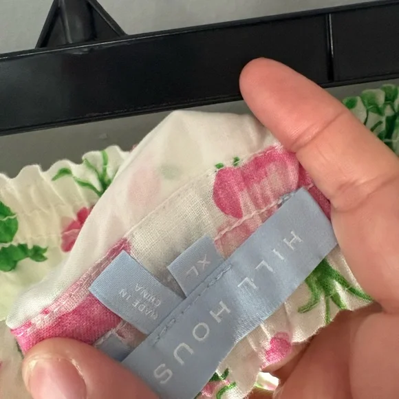 Hill House The Paz Rose Spring Floral Elastic Waist Mini Skirt - Picture 7 of 7